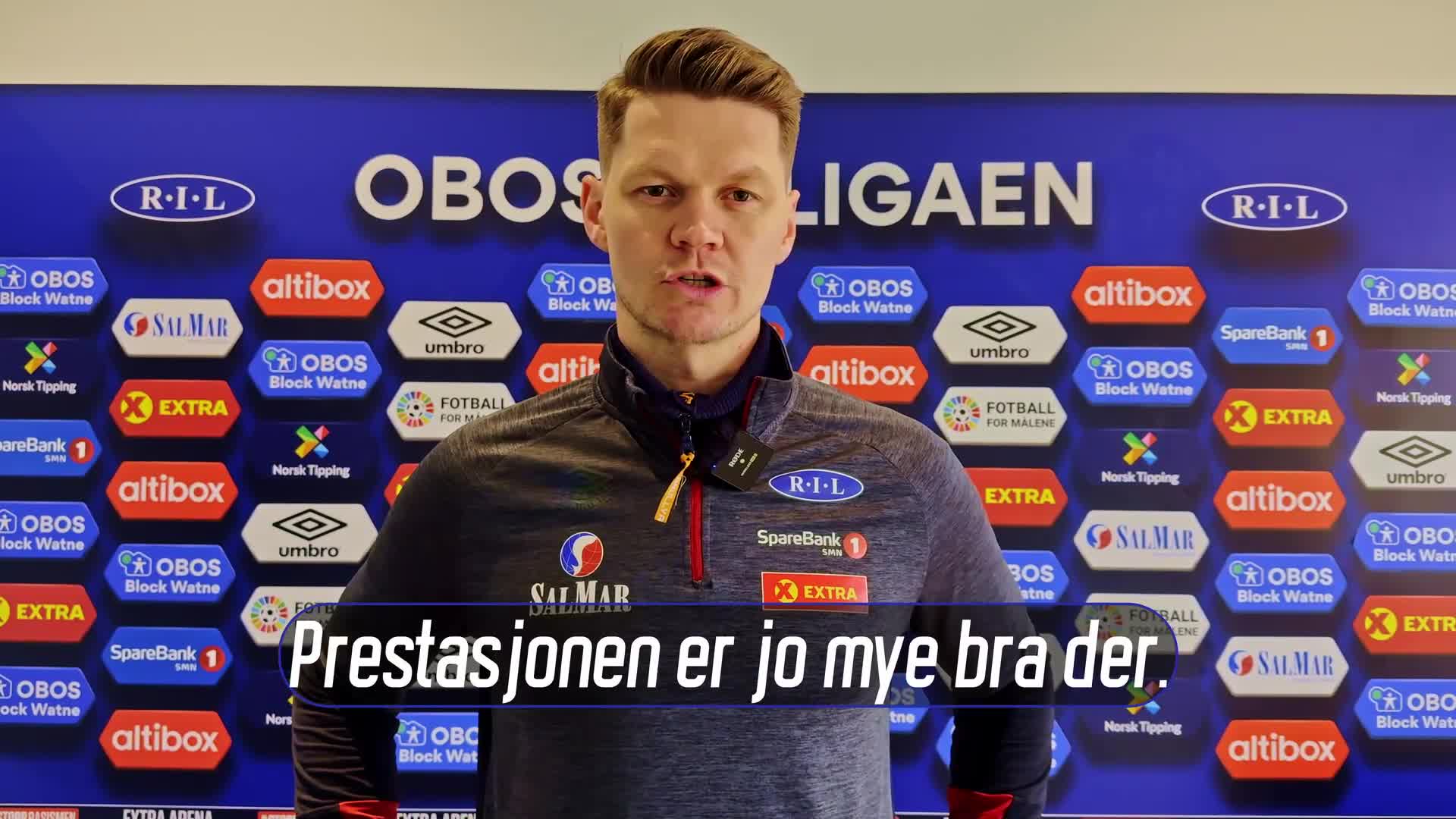 Eggen intervju etter moss før kongsvinger
