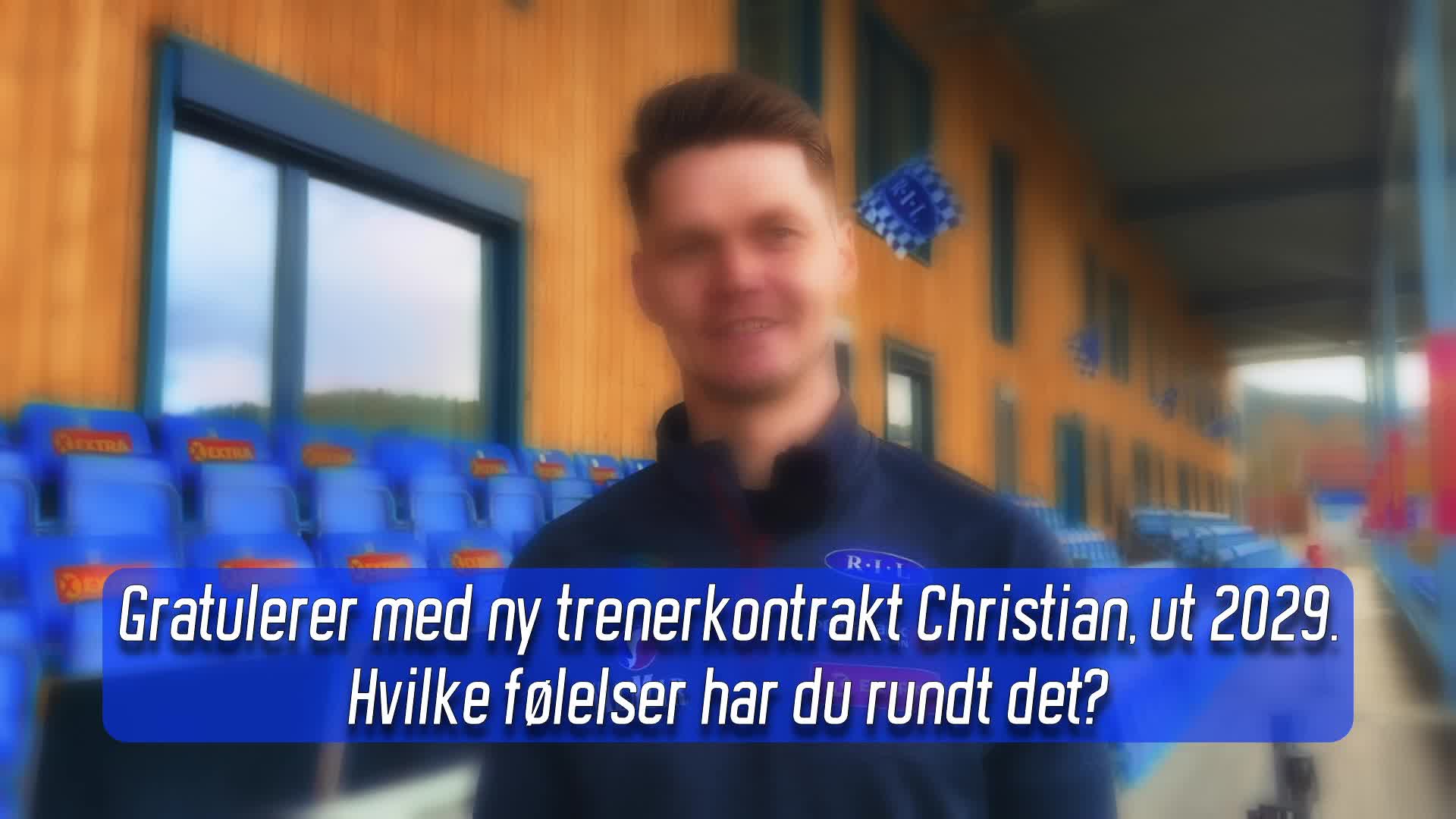 2026 Intervju Eggen Rismark Forlenglse av kontrakt